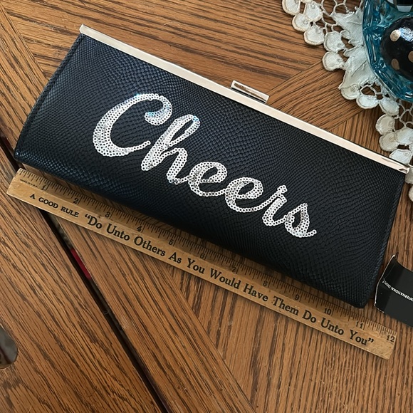 Black CHEERS Clutch - Picture 8 of 8